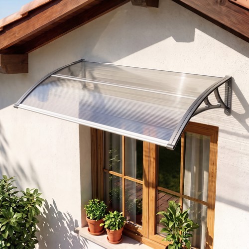 Front door canopy - front,