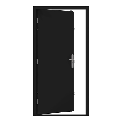 Jet black security - black,