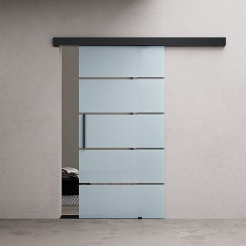 Interior sliding glass door - interior,