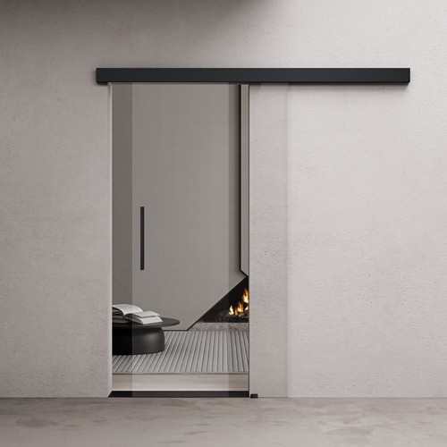 Interior sliding glass door - interior,