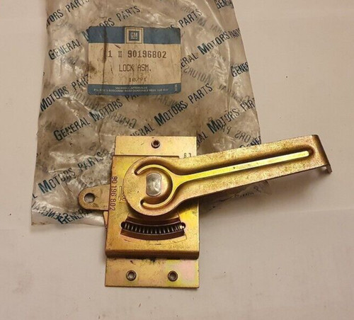 Back door lock assembly - , for