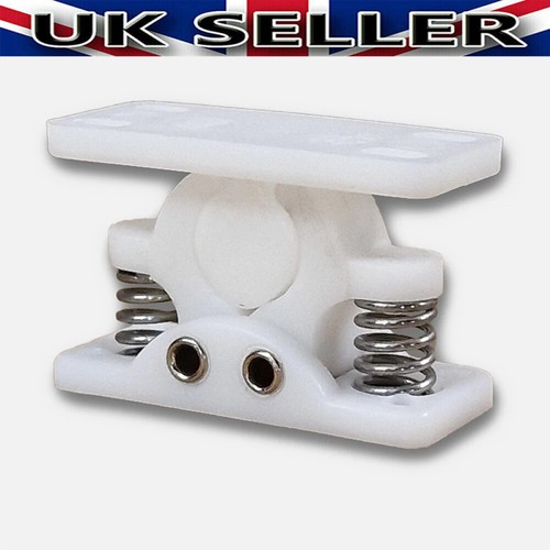Door hold back retainer white - hold,