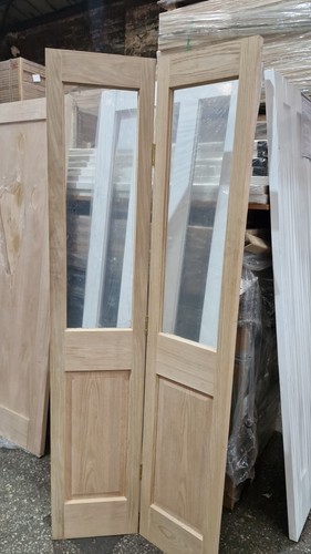 Oak panel glazed fold - 2,
