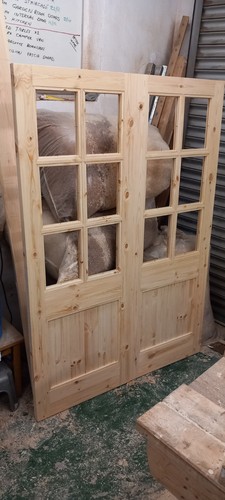 Double doors made order - double, to