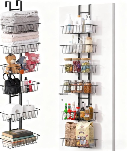 Over door storage tier - over,